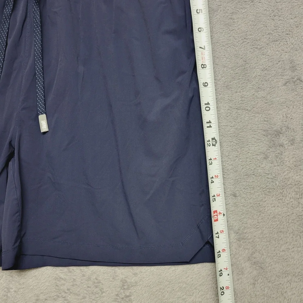 Fabletics Fundamental Short Mens 2X Blue Lined Athletic Wear Pull On Stretch Gym